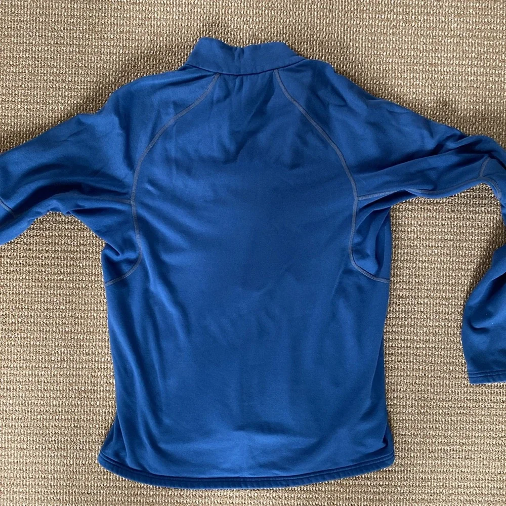 REI / Half-Zip Pullover / Blue / Large - Picture 7 of 8